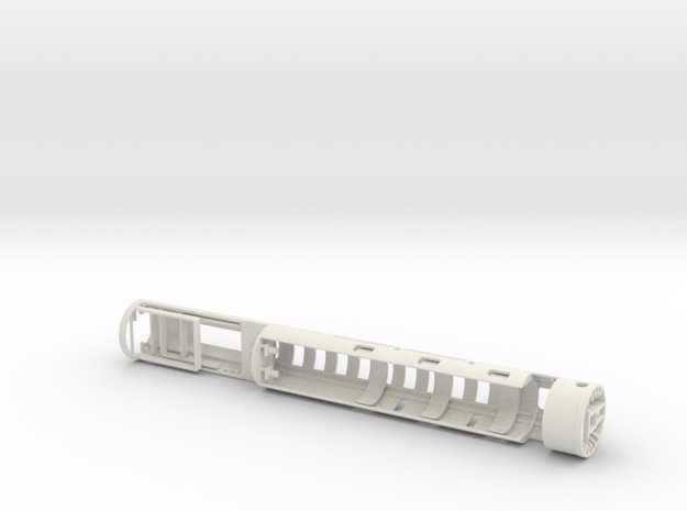 Imperial Knight - Padawan Lightsaber Chassis in White Natural Versatile Plastic
