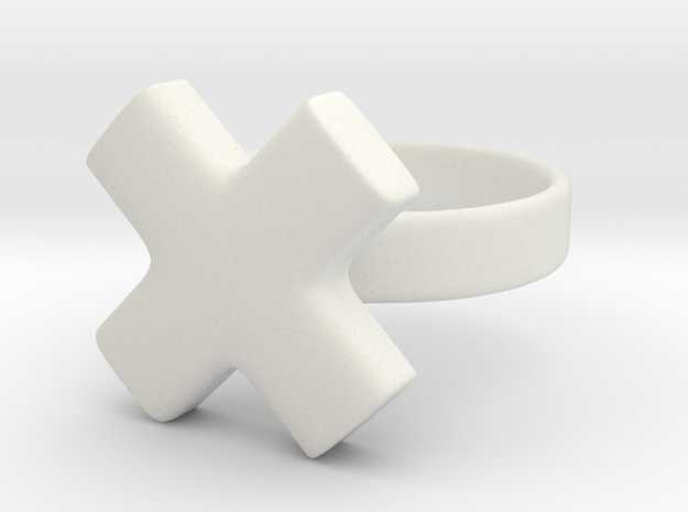 The X in White Premium Versatile Plastic: 5 / 49
