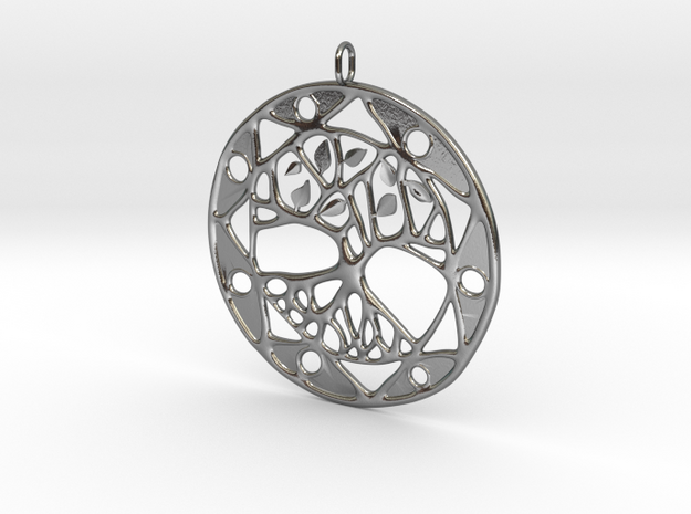 Tree Of Life in Polished Silver