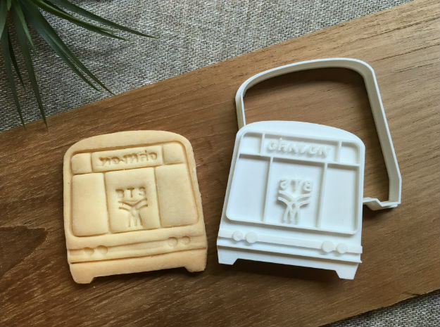 BTS-cookiecutter in White Natural Versatile Plastic