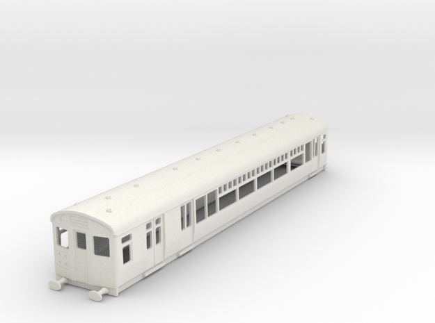 O-87-lner-single-lugg-3rd-motor-coach in White Natural Versatile Plastic