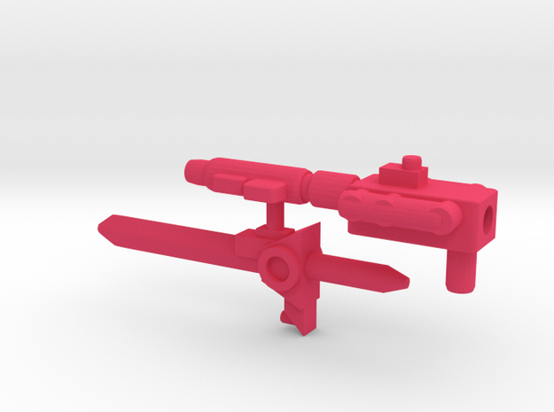 Alchemist Prime Submarauder Weapons in Pink Processed Versatile Plastic