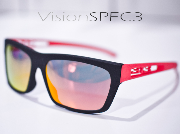 Vanderpool VisionSPEC3 Frames in Black Premium Versatile Plastic