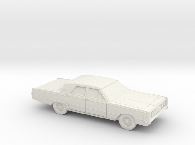 1/76 1965 Mercury Breezeway Sedan in White Natural Versatile Plastic