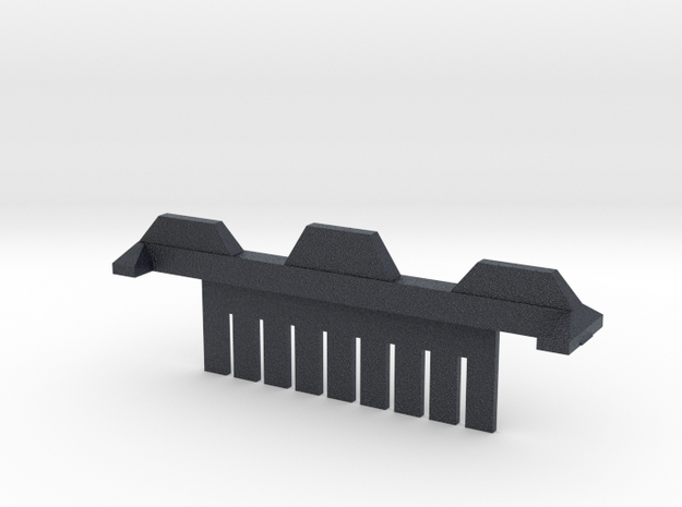 9 Tooth Electrophoresis Comb in Black PA12
