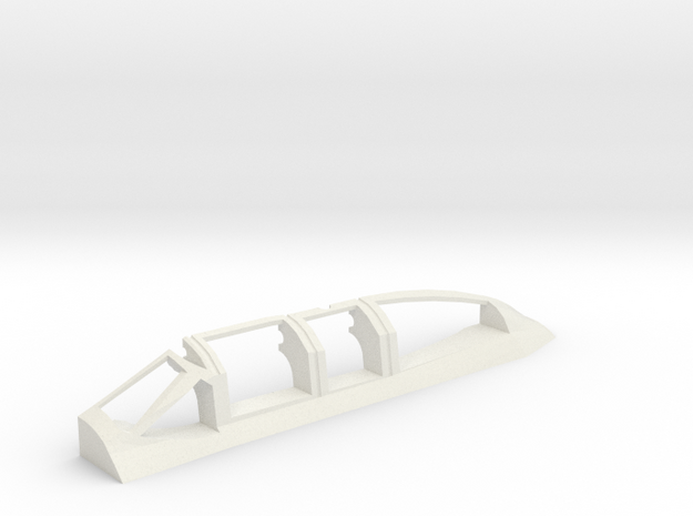 AD5-144scale-inflight-3-canopy-left in White Natural Versatile Plastic