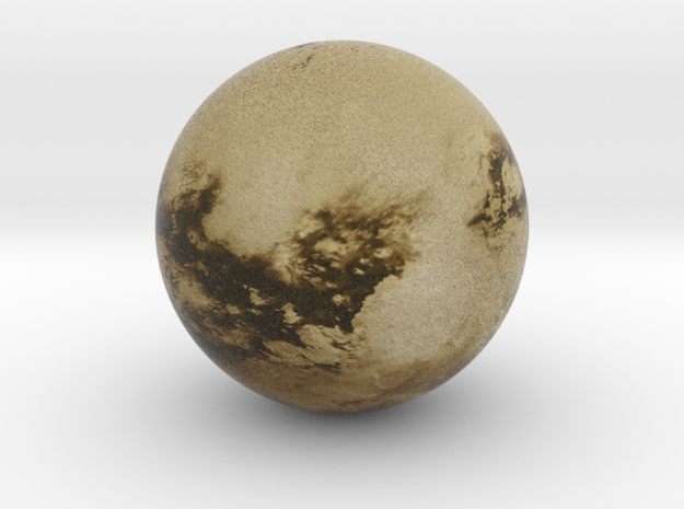 Cloudless Titan 1:150 million in Natural Full Color Sandstone