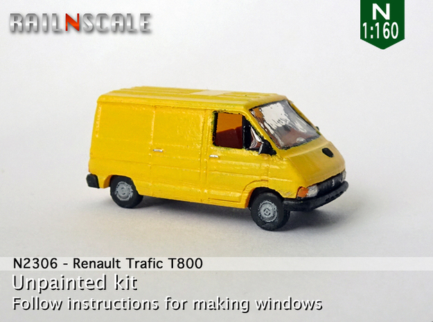Renault Trafic T800 (N 1:160) in Tan Fine Detail Plastic