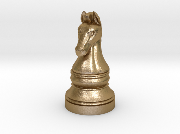 Knight - [2,1] Classic in Polished Gold Steel
