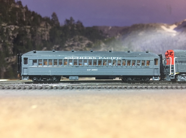 SP Suburban 72' Coach Seat N Scale in Smooth Fine Detail Plastic
