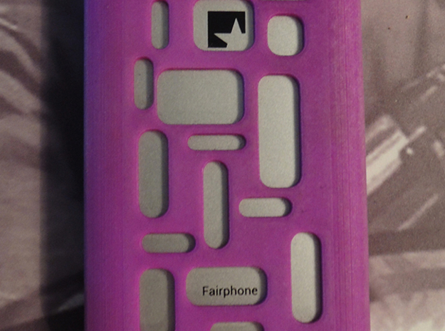 Fairphone Case in White Processed Versatile Plastic