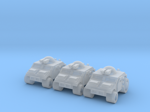 High Mobility Vehicle in Smooth Fine Detail Plastic