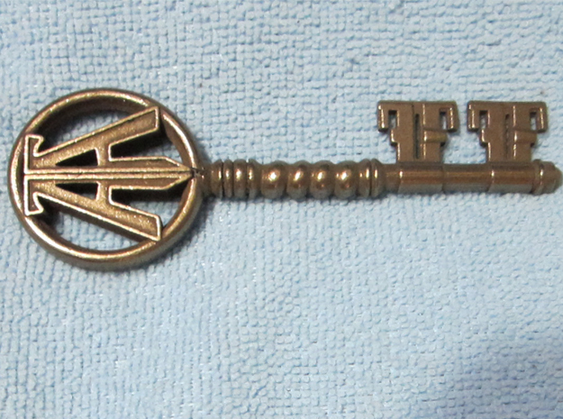 RPO Copper Key in Polished Bronze Steel