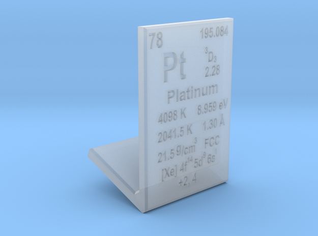 Platinum Element Stand in Tan Fine Detail Plastic