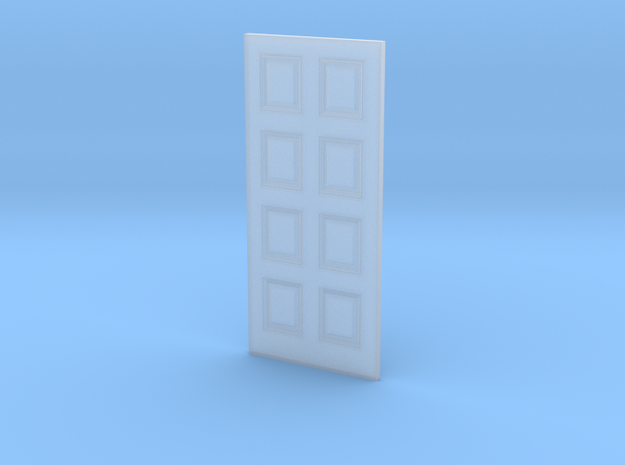 Door 8 Panel 1 1/32x2 9/32-01 1/35 in Tan Fine Detail Plastic