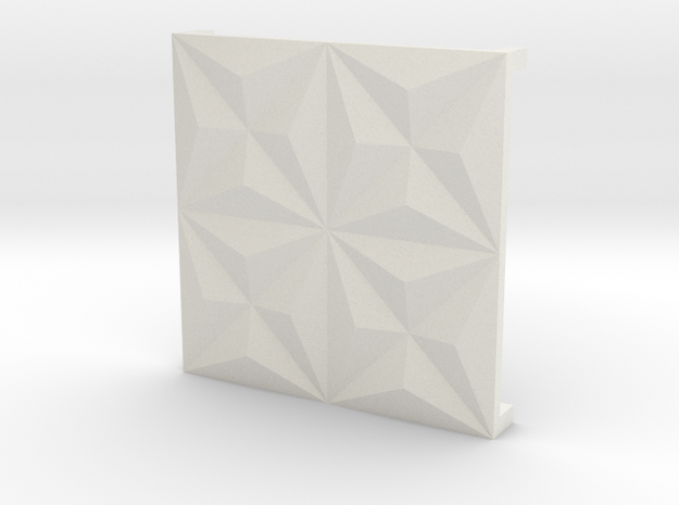 3d tile_1_porcelain in White Natural Versatile Plastic