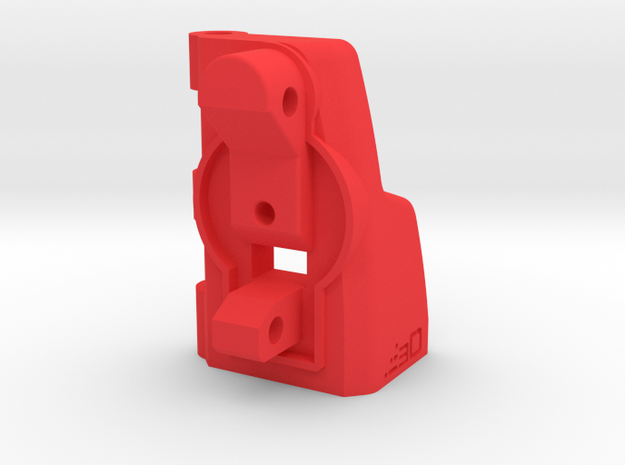CA MP5K to G36 Shoulder Stock Adapter in Red Processed Versatile Plastic