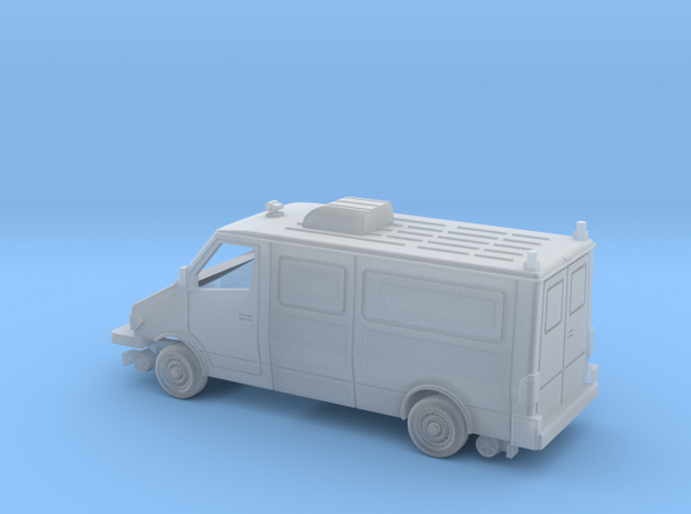 MOW Service Van With AC Unit HO 1-87 Scale in Tan Fine Detail Plastic
