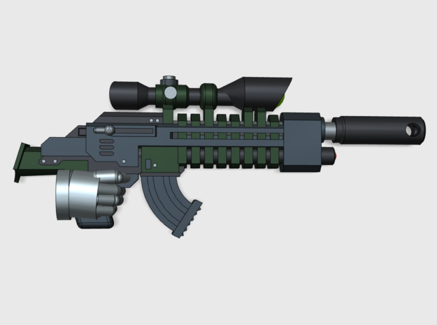 10x Base: Marine Snipe-Rifle HP1 in Tan Fine Detail Plastic