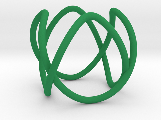 Link with Cyclic Symmetry in Green Processed Versatile Plastic