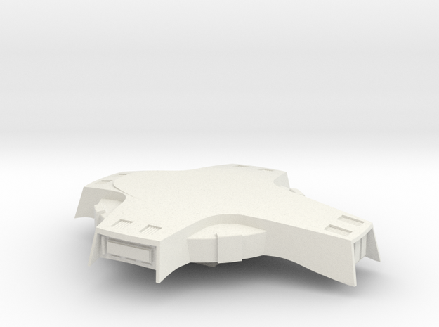 Monocerous Conversion Mark 3 -extended bridge area in White Natural Versatile Plastic