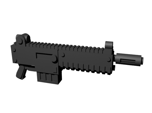 Automatic rifles 28mm x200 in Smoothest Fine Detail Plastic