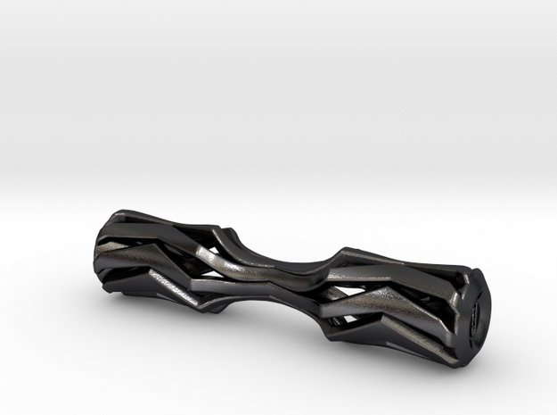 tzb neutrino scepter knuckle roller in Polished and Bronzed Black Steel