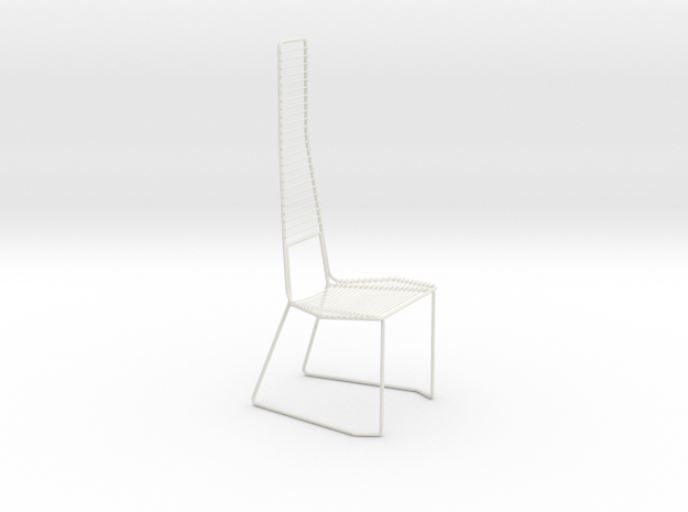 Leisure chair in White Natural Versatile Plastic