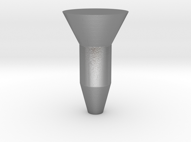 vase in Natural Silver: Medium
