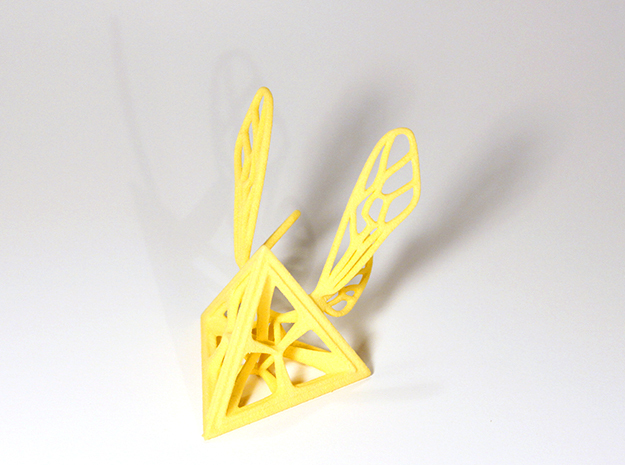 Tetra-Wasp in Yellow Processed Versatile Plastic