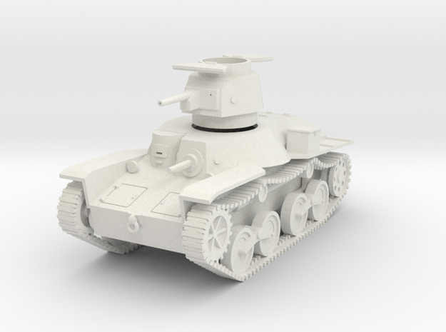 PV48E Type 95 Ha Go Light Tank (1/30) in White Natural Versatile Plastic