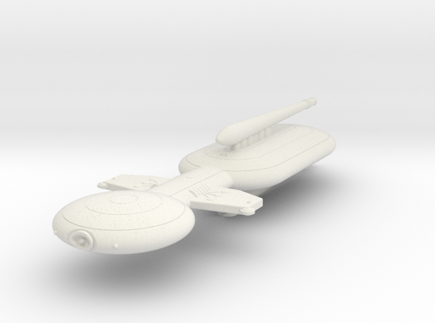 3125 Scale Gorn Dreadnought-Cruiser (DNC) SRZ in White Natural Versatile Plastic