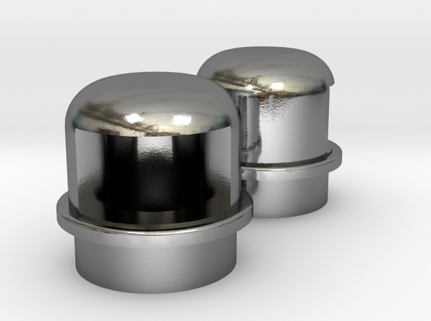 Navigation light Wellcraft SC38 Metal in Polished Silver: 1:10
