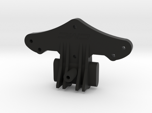 ORV Bulkhead with Ribs and Fins in Black Natural Versatile Plastic