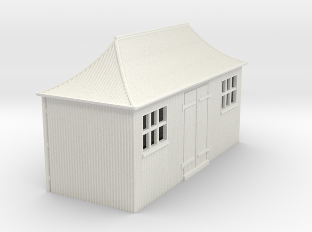 z-100-gwr-pagoda-shed-1 in White Natural Versatile Plastic
