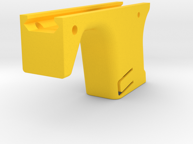 G-Series Magazine Forward Grip with Handstop in Yellow Processed Versatile Plastic