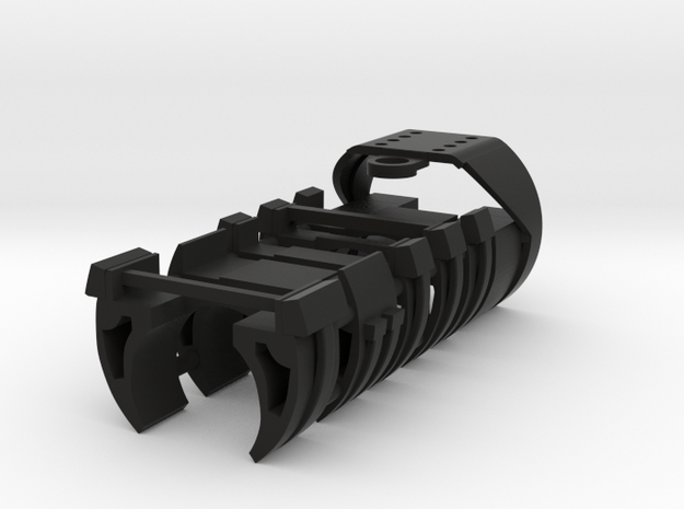 Bolsey Yoda chassis for Nano biscotte V4 (NBV4) in Black Natural Versatile Plastic