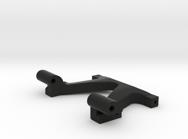 SCX10 rear brace with swaybar in Black Natural Versatile Plastic