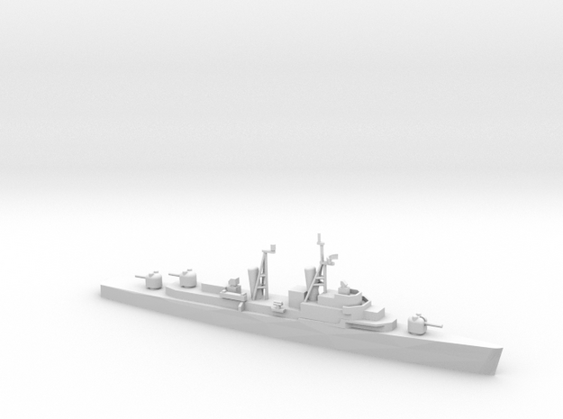 1/1800 Scale Forrest Sherman Class Mod Destroyer in Tan Fine Detail Plastic