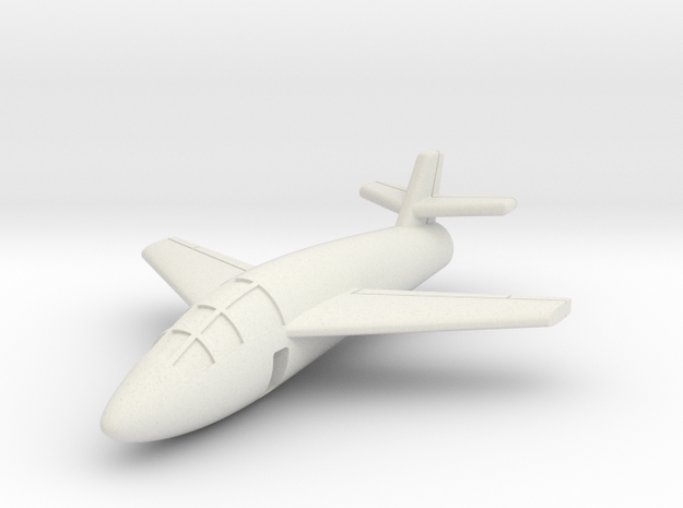 (1:144) Messerschmitt Me P.1079/4 in White Natural Versatile Plastic