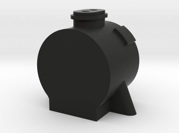 TWR A3 Double Chimney Smokebox in Black Natural Versatile Plastic