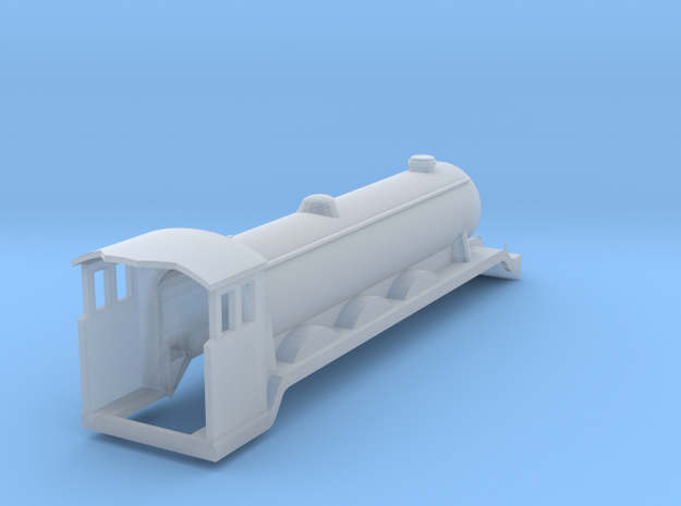 Tomix Scaled LNER 4-6-2 Locomotive Body in Tan Fine Detail Plastic