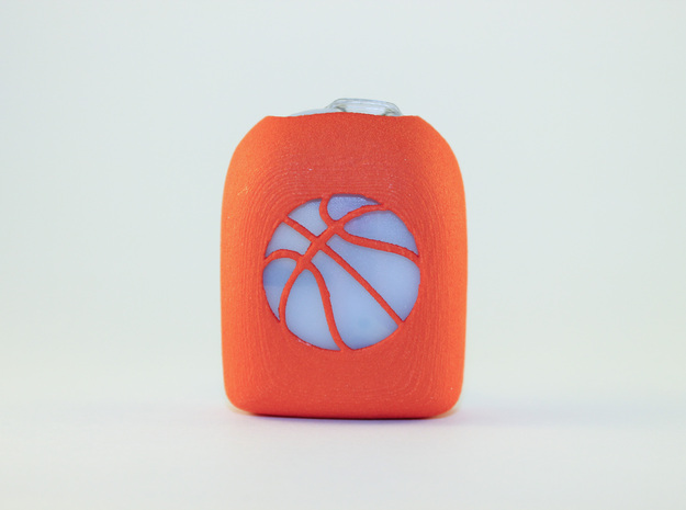 Basketball - Omnipod Pod Cover in Orange Processed Versatile Plastic