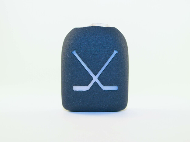 Hockey Sticks - Omnipod Pod Cover in Black Natural Versatile Plastic