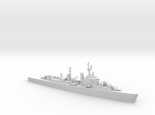 1/1800 Scale USS Norfolk DLK-1 in Tan Fine Detail Plastic