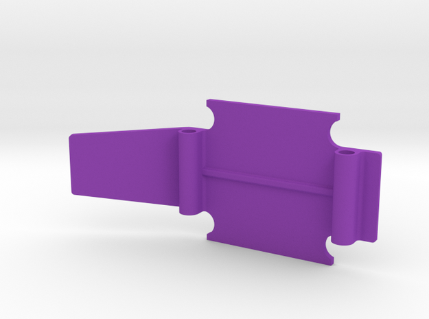 skid long 3D for  Public Enemy crawler in Purple Processed Versatile Plastic