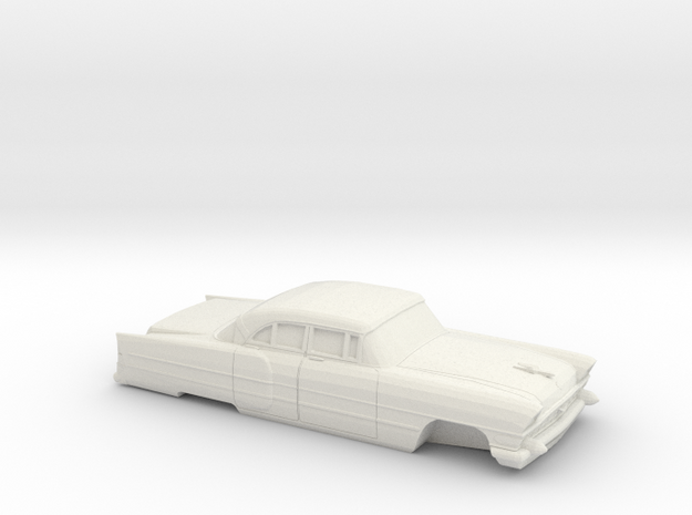 1/64 1956 Packard Patrician in White Natural Versatile Plastic