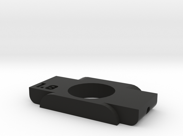 Anticondensa Billet Box Rev4  1.8 in Black Natural Versatile Plastic