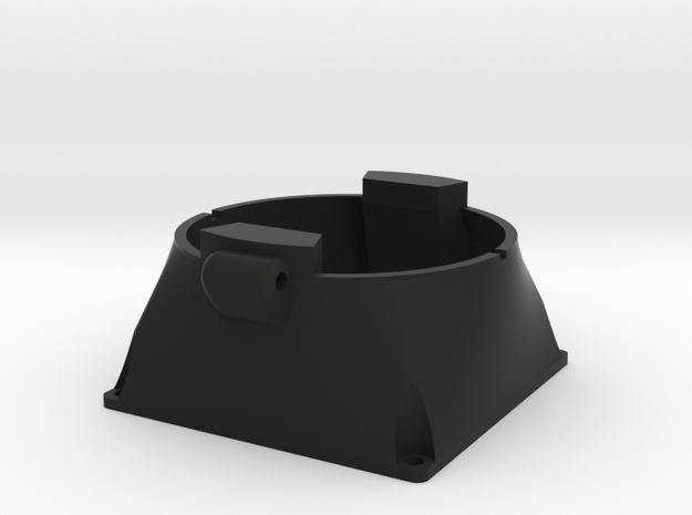Sinclair C5 Motor Fan Mount in Black Natural Versatile Plastic
