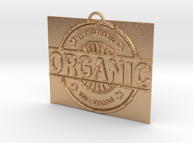 100% Organic in Natural Bronze